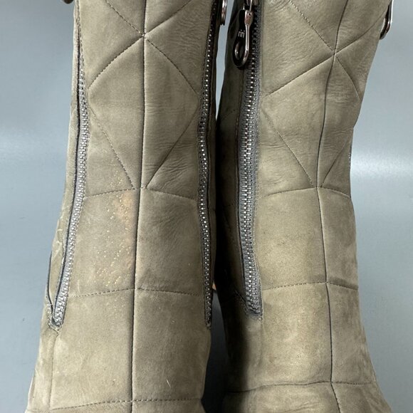 Marc Jacobs Suede Ankle Moto Boots, Size 38.5 - Picture 5 of 14